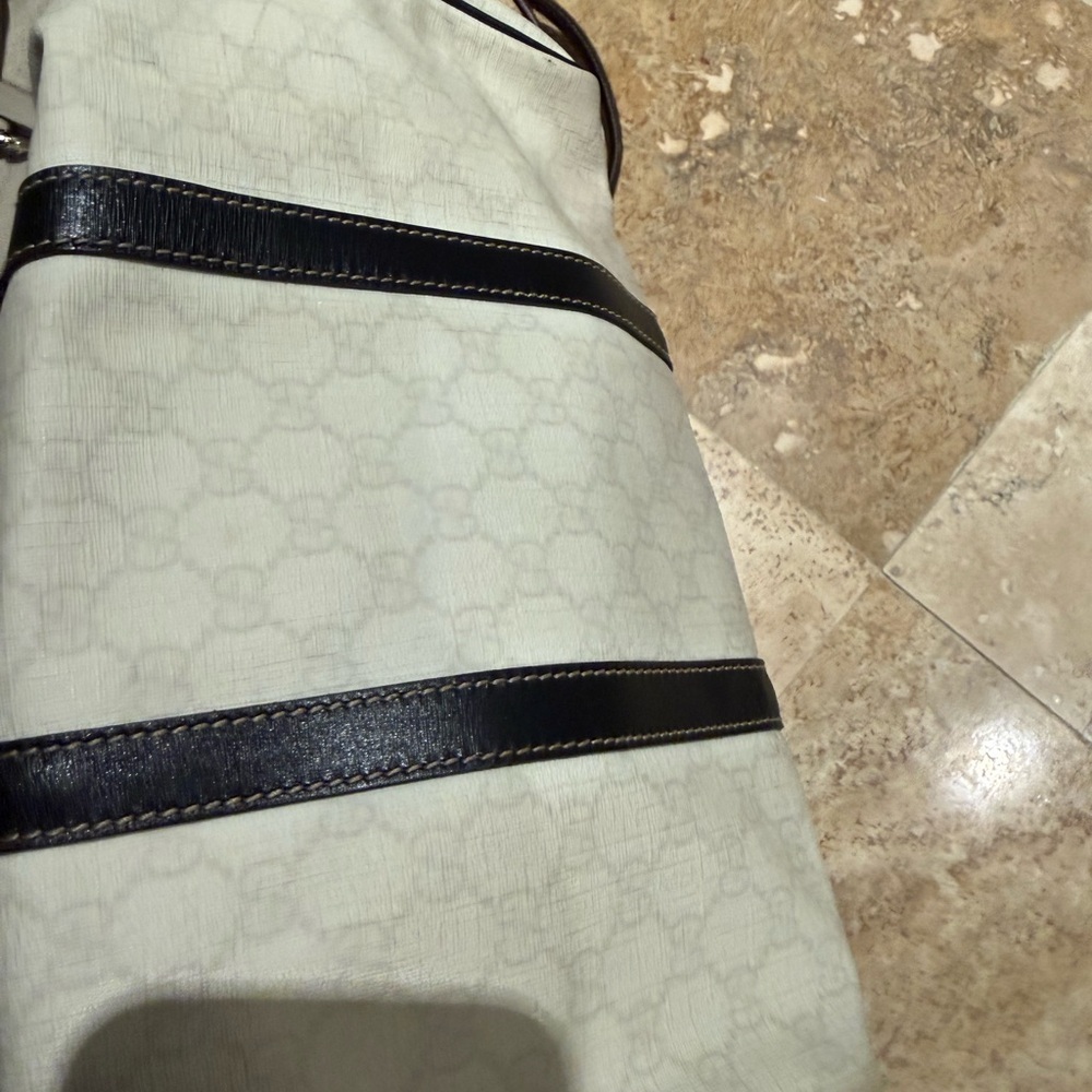 Gucci white Leather Shoulder Bag - Picture 3 of 8